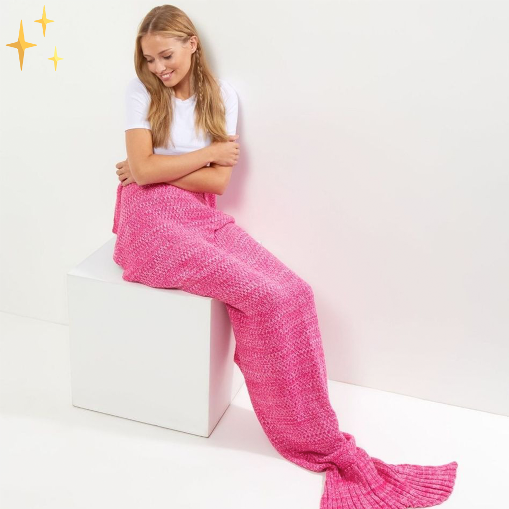 Warme Gebreide Zeemeerminnen Staart - MermaidDreams