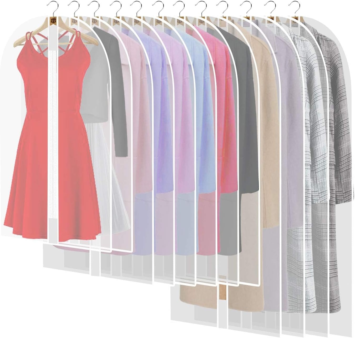 Extra Lange Kledingtas voor Jurken & Gewaden- 180 cm Beschermhoes met Handvatten