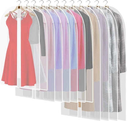 Extra Lange Kledingtas voor Jurken & Gewaden- 180 cm Beschermhoes met Handvatten