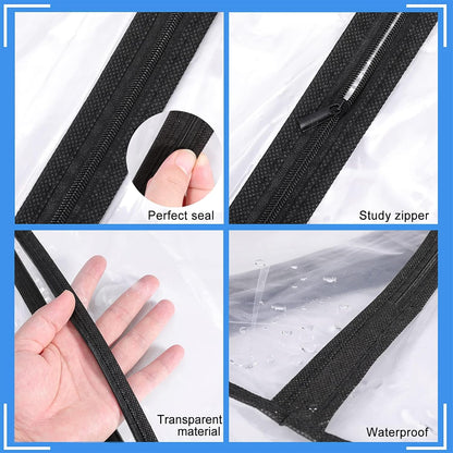 Extra Lange Kledingtas voor Jurken & Gewaden- 180 cm Beschermhoes met Handvatten