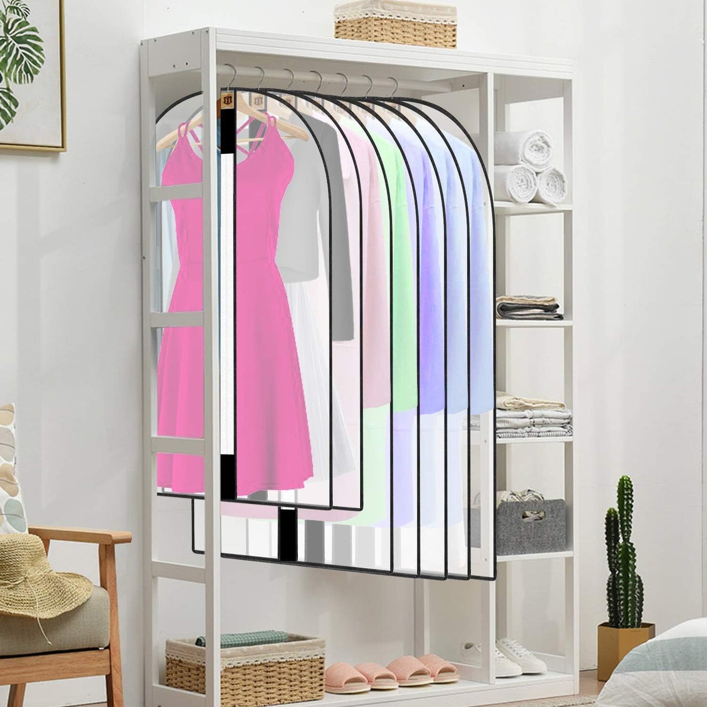 Extra Lange Kledingtas voor Jurken & Gewaden- 180 cm Beschermhoes met Handvatten