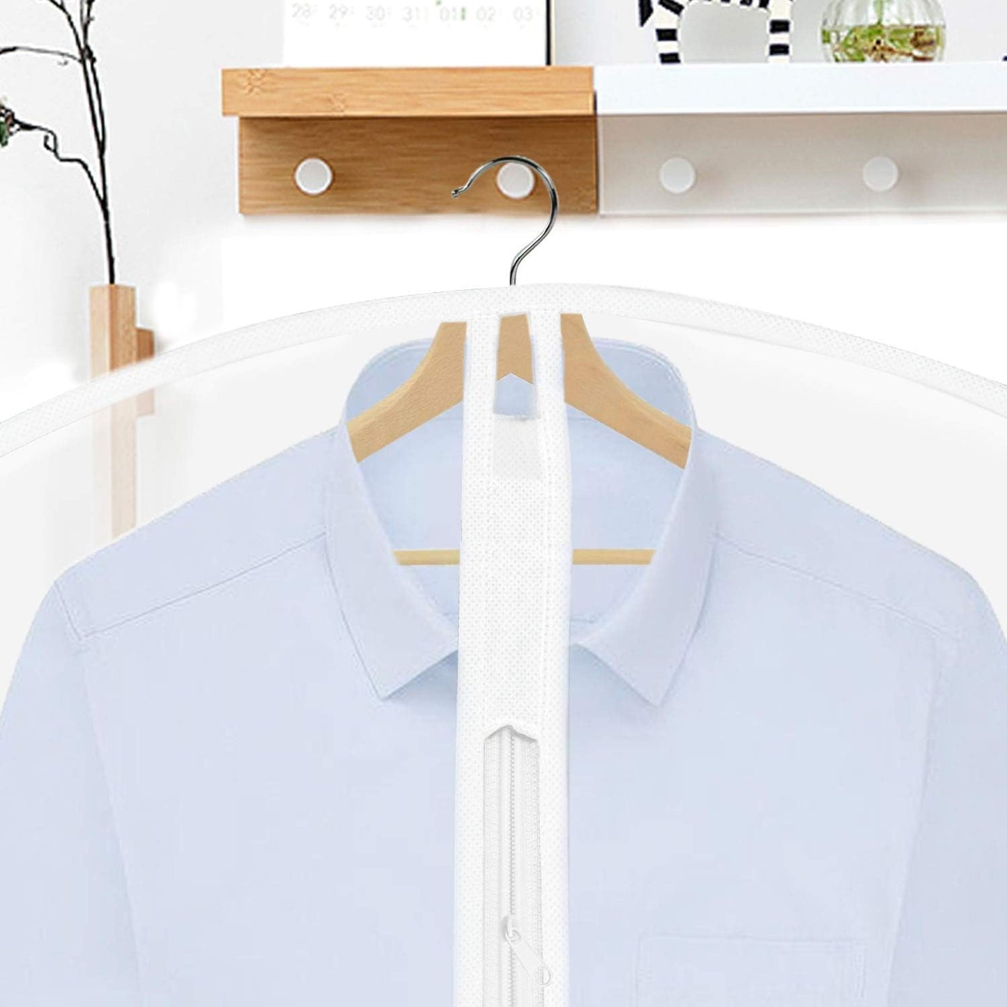 Extra Lange Kledingtas voor Jurken & Gewaden- 180 cm Beschermhoes met Handvatten