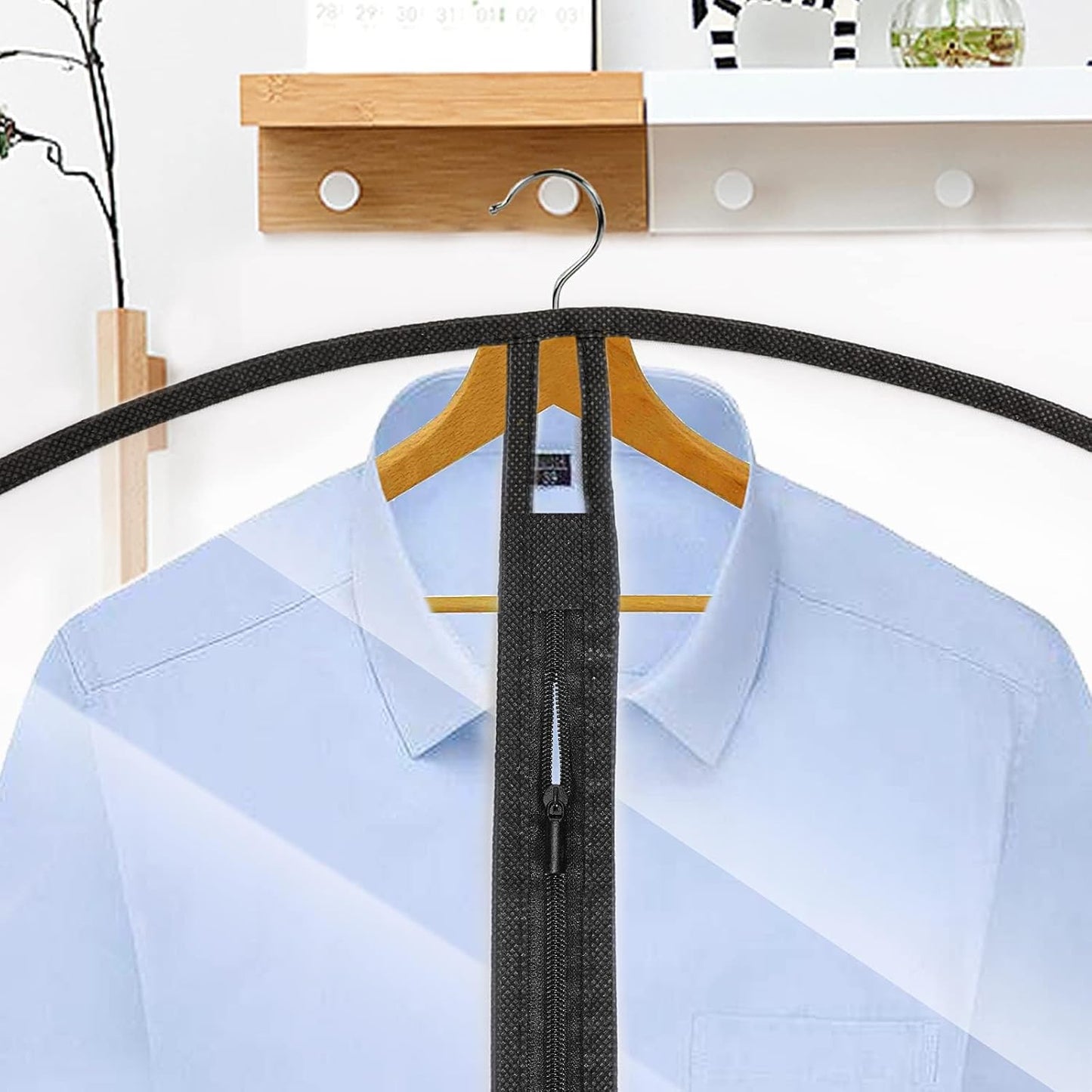 Extra Lange Kledingtas voor Jurken & Gewaden- 180 cm Beschermhoes met Handvatten