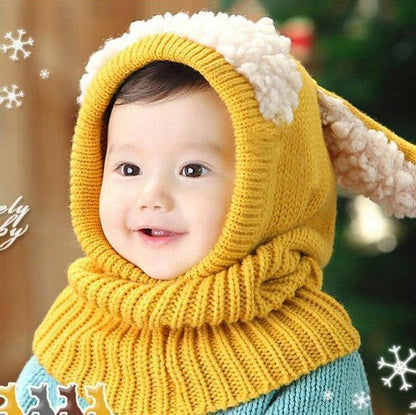 Heerlijk zacht kinder-winterset met muts & sjaal – Winterwonder-editie – 1+1 Gratis – 6 maanden tot 4 jaar