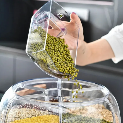 360° Roterende Graandispenser - SpinStore GrainKeeper