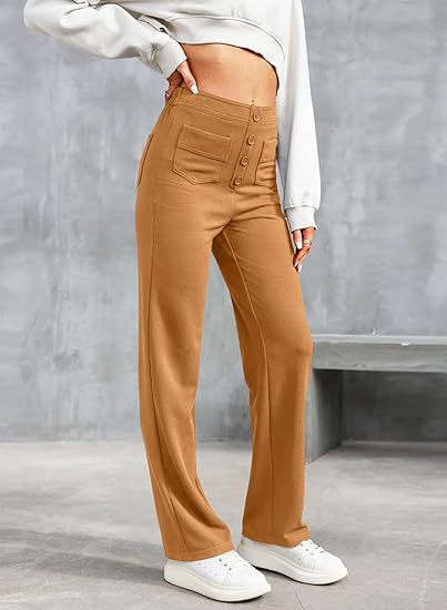 Elastische Hoge Taille Dames Broek - Isabeau