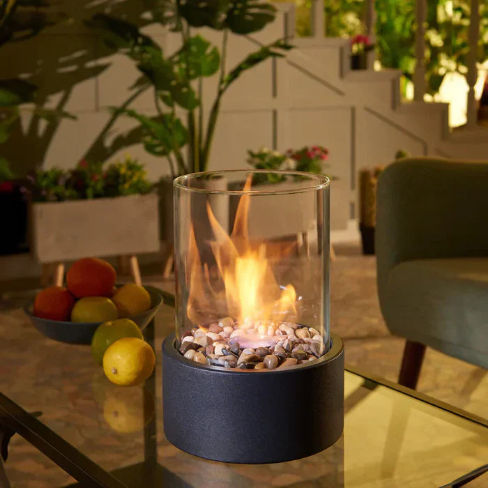 Trendy & Draagbare Tafelvuur Lantaarn - GlowLuxe