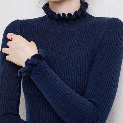Comfortabele Kasjmier Dames Coltrui - Aurélie