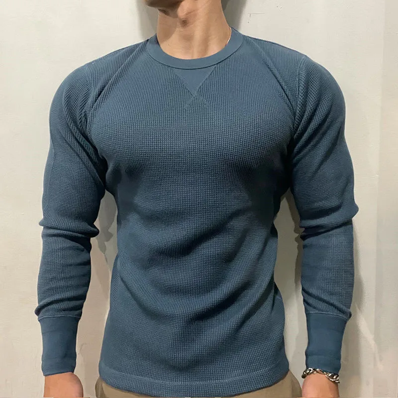 Heren Muscle Fit Herfsttrui - Bravone