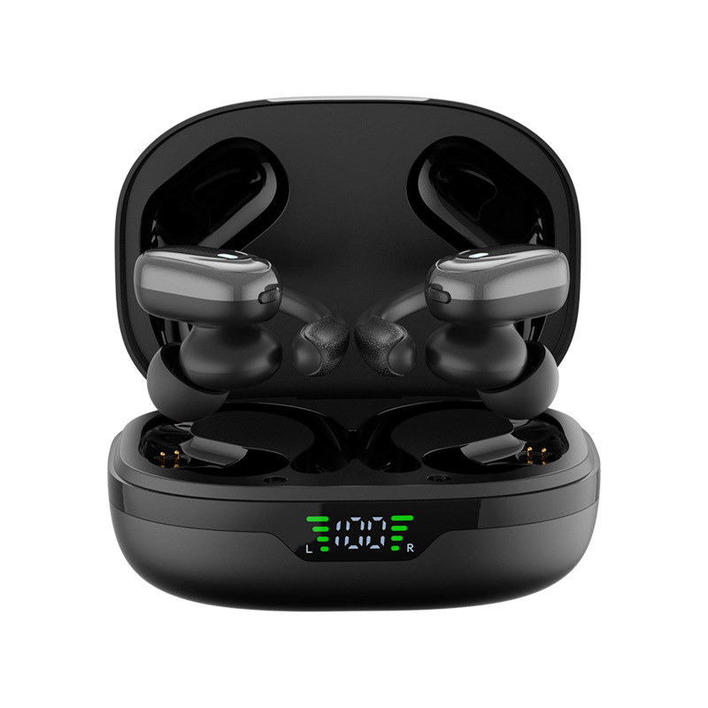 Bluetooth 5.3 Sport Oordopjes met Microfoon, LED-hoesje & 75 uur Afspeeltijd