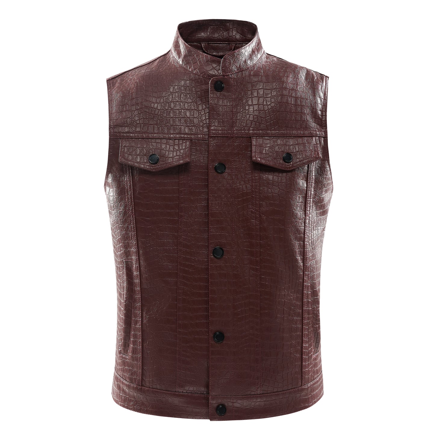 Lederen Vest voor Heren - Viper