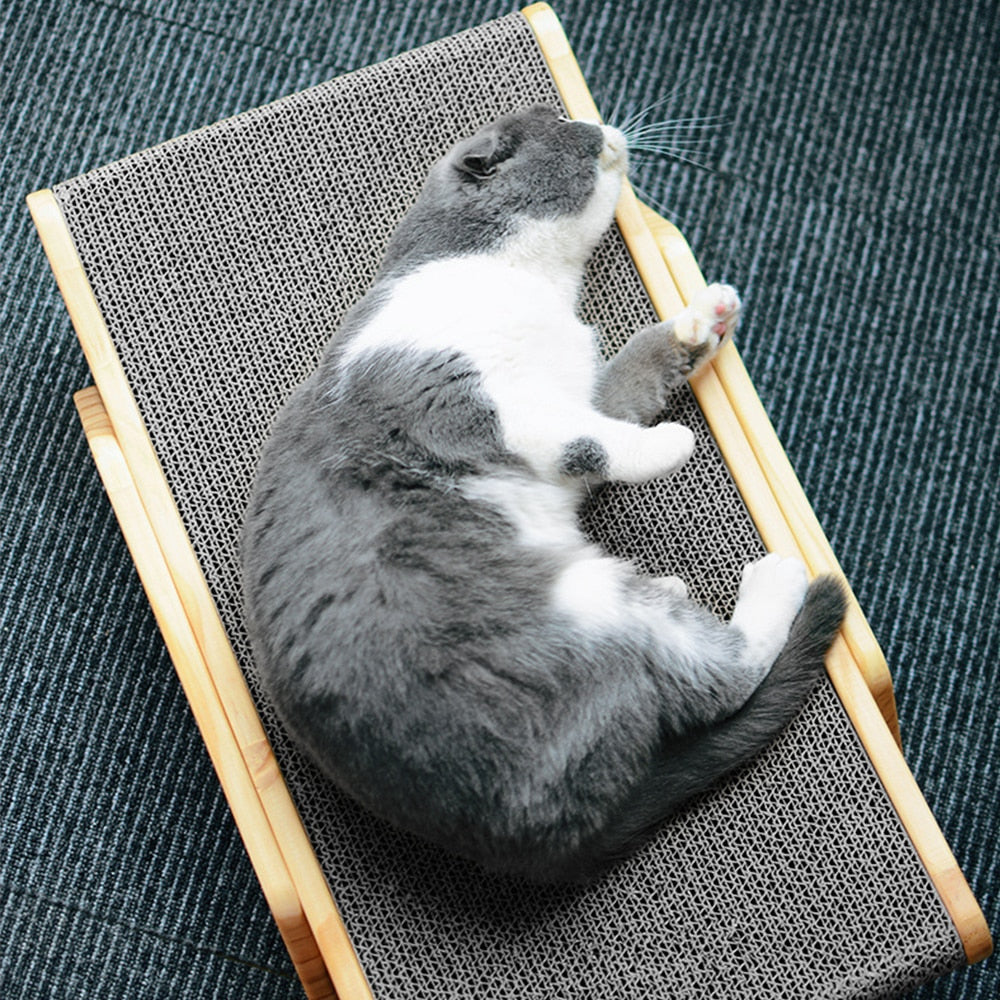 Dé 3-in-1 Krabpaal en Ligstoel voor Katten - ClawLounge™