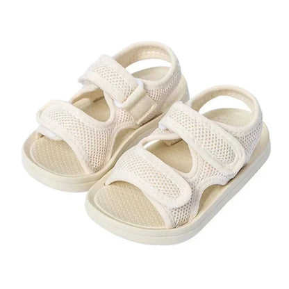 Ademende kindersandalen met zachte zool en snelsluiting – Licht om mee te lopen