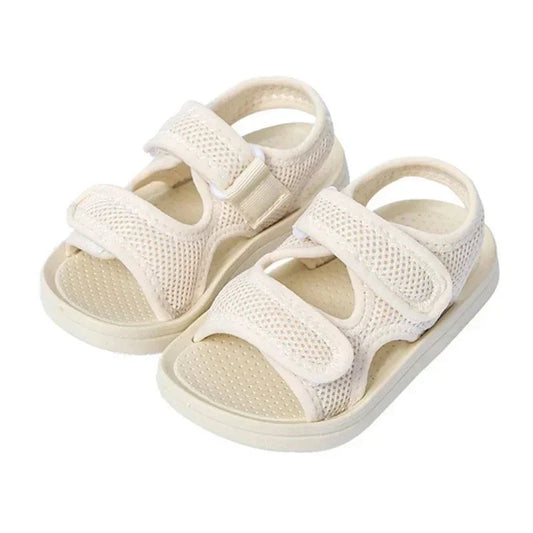 Ademende kindersandalen met zachte zool en snelsluiting – Licht om mee te lopen