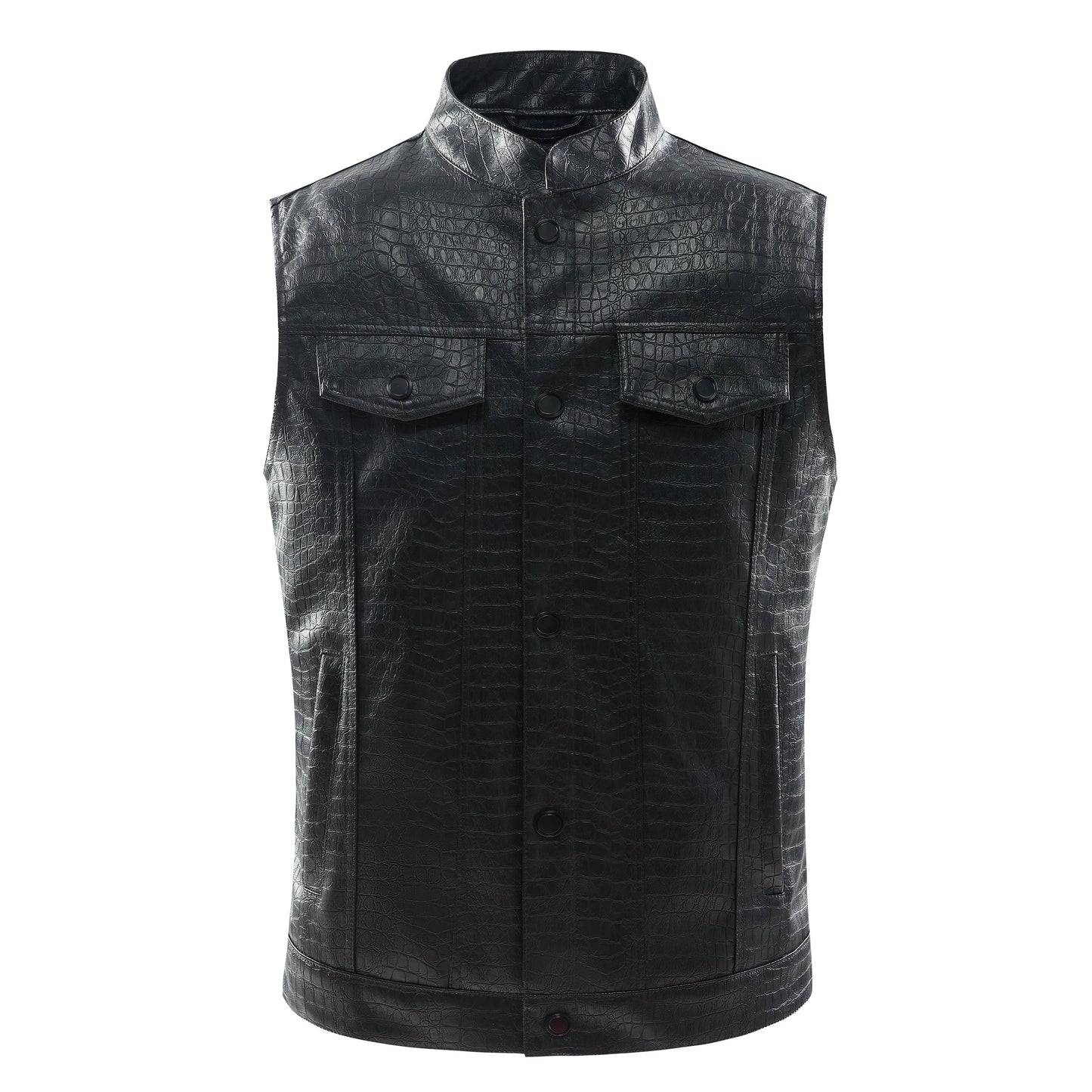 Lederen Vest voor Heren - Viper