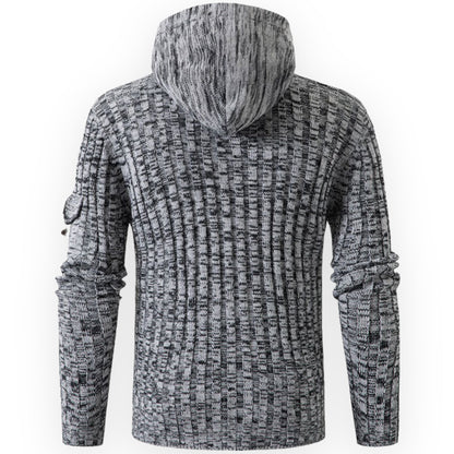 Stijlvolle Warme Fleece Hoodie voor Heren - AlpineTrail