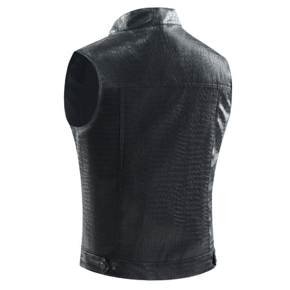 Lederen Vest voor Heren - Viper