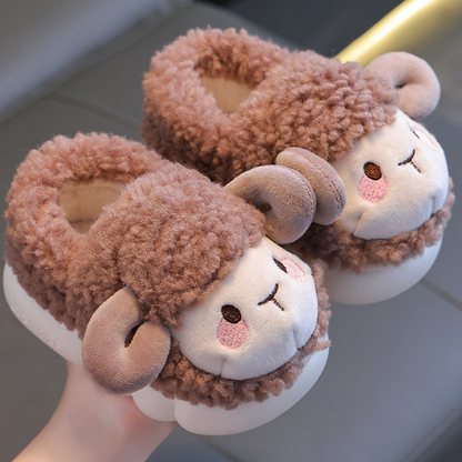 Kinder Sloffen met Schaapjes – WoollySteps
