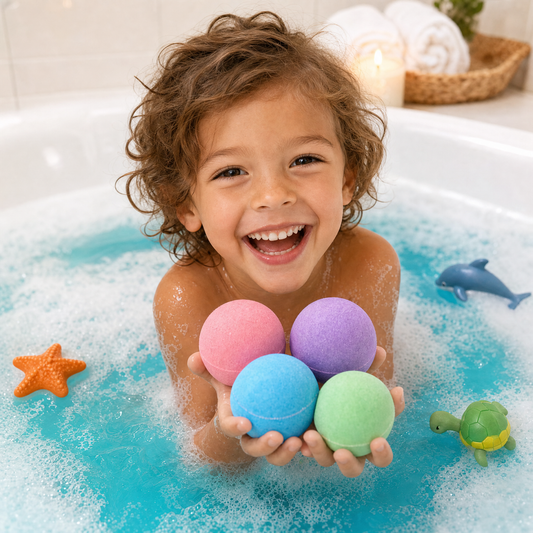 OceanPop™ - 6 Bruisballen met Verrassingsspeeltje voor Kinderen