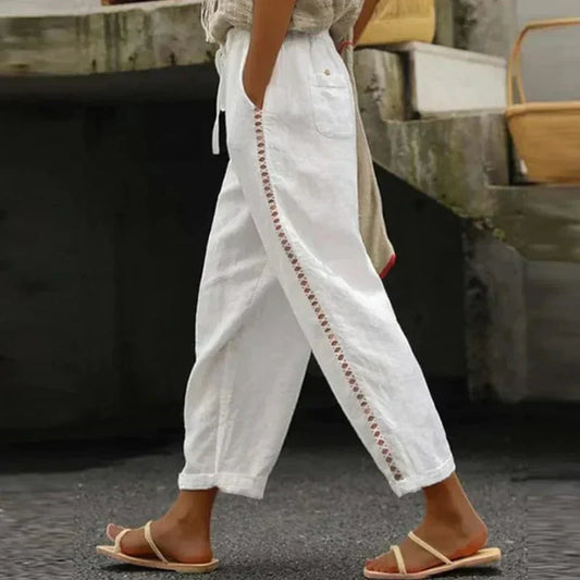 Boho Dames Zomerbroek met Print – Solea