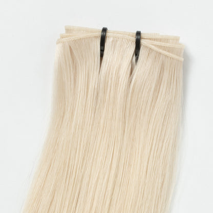 Naadloze Hairextensionstrook – SilkLine (Light Ash Blonde 60B)