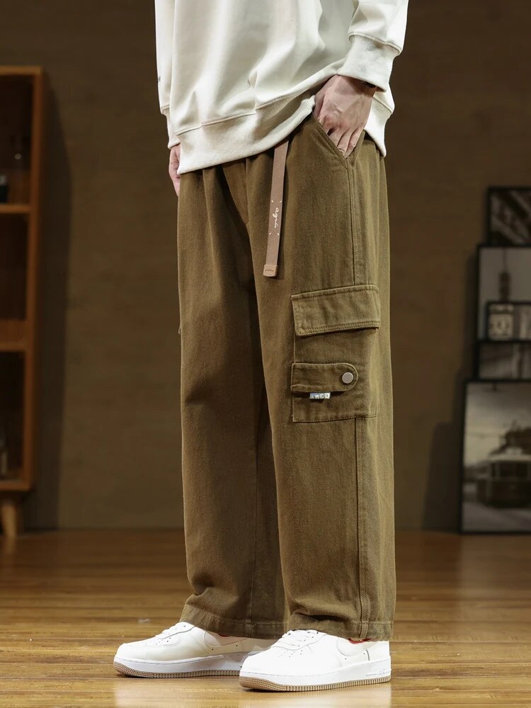 Heren Cargo Broek met Zakken – Ruben