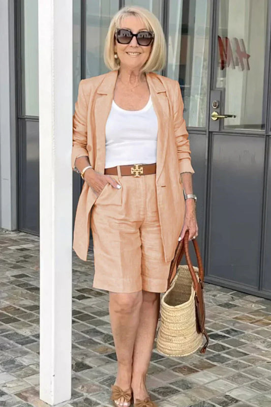 Trendy Dames Linnen Zomerset – Camille