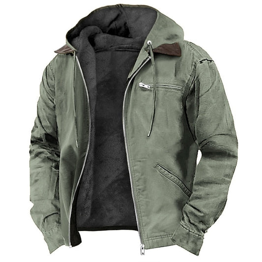 Winddichte Outdoor Jas met Warme Voering – Stormlock