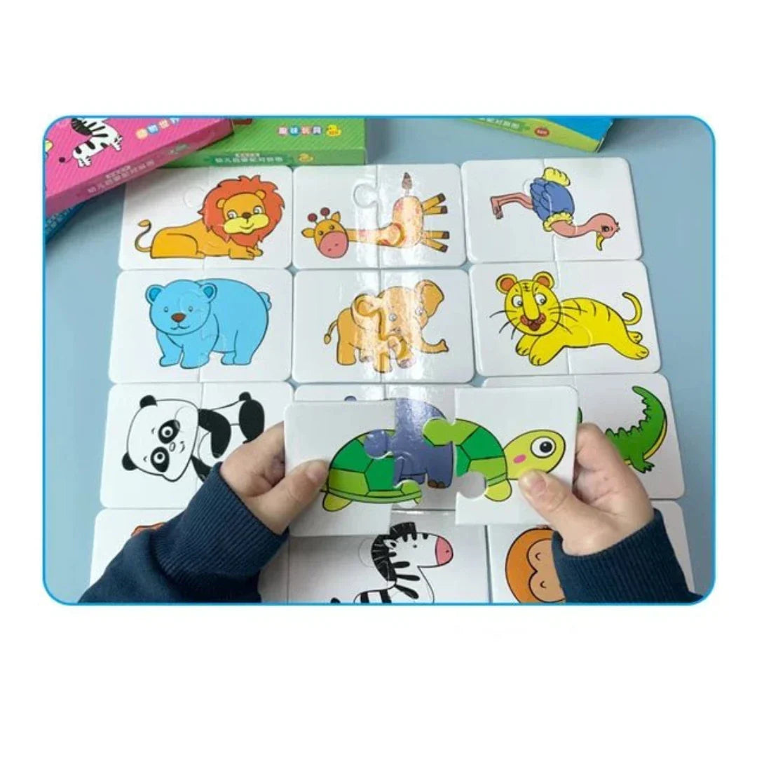 Kaarten-memospel voor kinderen – Stimuleert op speelse wijze geheugen en concentratie (1+1 gratis)