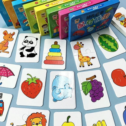 Kaarten-memospel voor kinderen – Stimuleert op speelse wijze geheugen en concentratie (1+1 gratis)