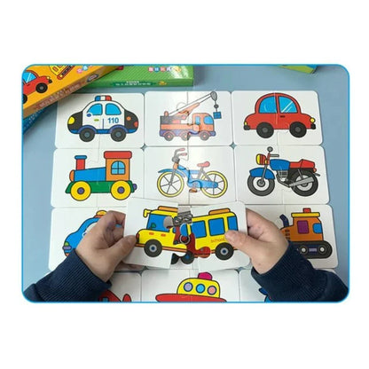 Kaarten-memospel voor kinderen – Stimuleert op speelse wijze geheugen en concentratie (1+1 gratis)