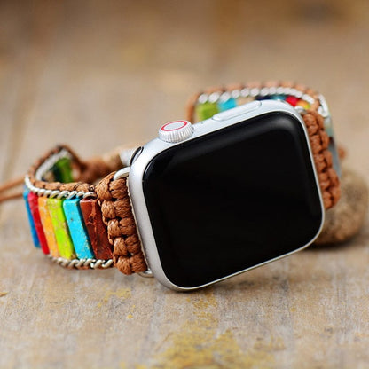 Chakra Apple Watch Wikkelbandje - Elirion