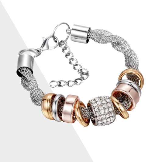 Gevlochten Modieuze Armband - Zarina