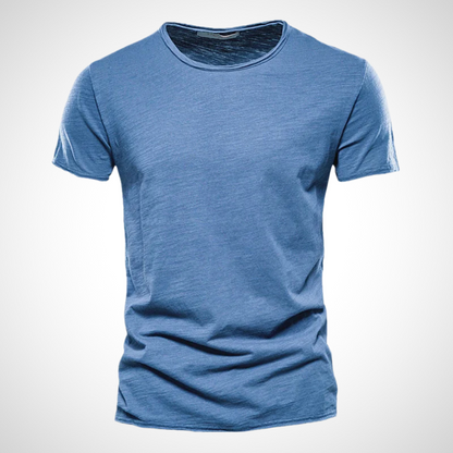 Klassiek ademend katoenen heren T-shirt – Marco
