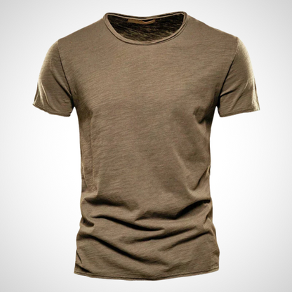 Klassiek ademend katoenen heren T-shirt – Marco
