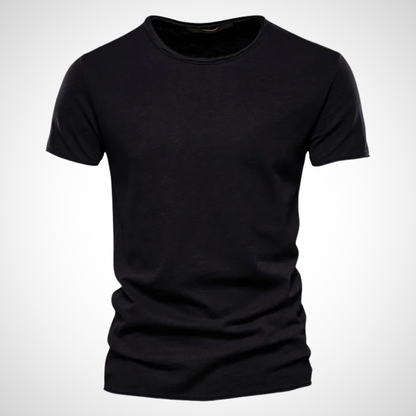 Klassiek ademend katoenen heren T-shirt – Marco