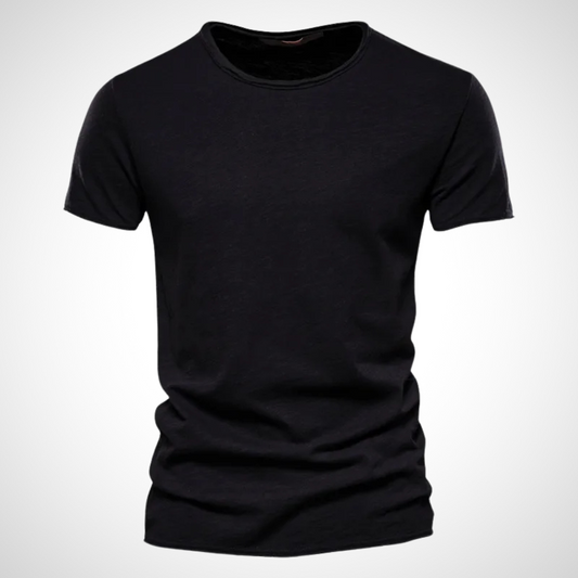 Klassiek ademend katoenen heren T-shirt – Marco