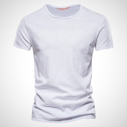 Klassiek ademend katoenen heren T-shirt – Marco