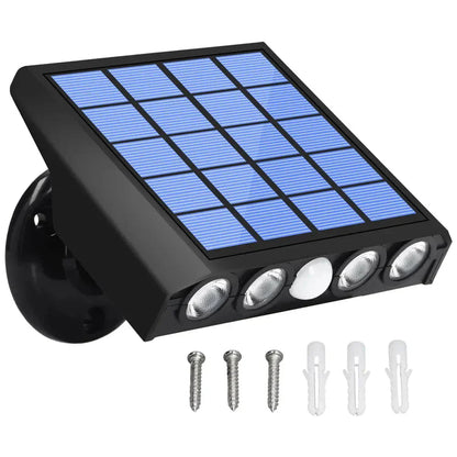 Zonne- buitenverlichting met bewegingssensor – Lumina