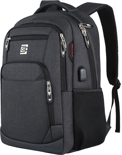 Slim Anti-Diefstal Laptop Rugzak met USB Oplaadpoort