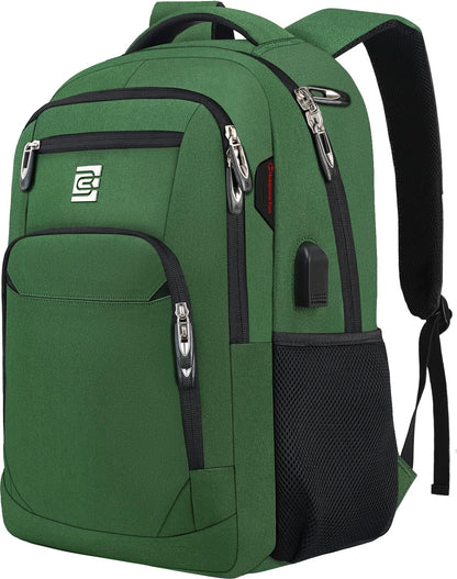 Slim Anti-Diefstal Laptop Rugzak met USB Oplaadpoort