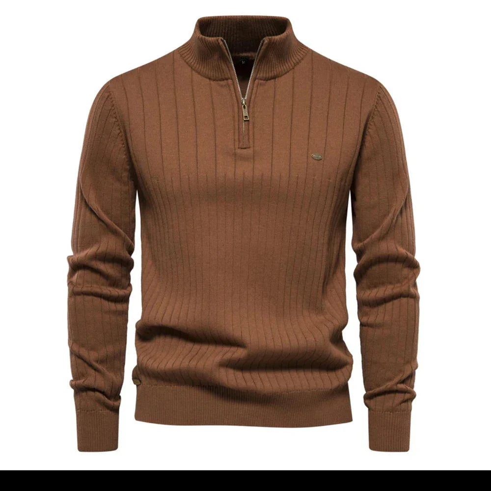Heren Herfsttrui met Rits – Daan