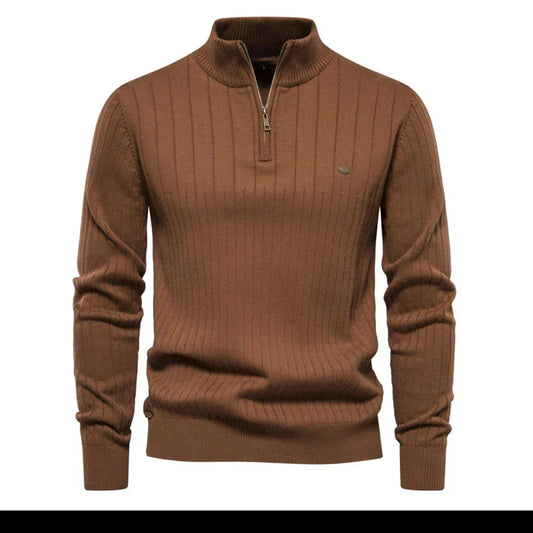 Heren Herfsttrui met Rits – Daan