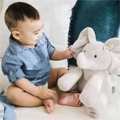 Interactieve babyolifant met speel- en spraakfunctie voor peuters