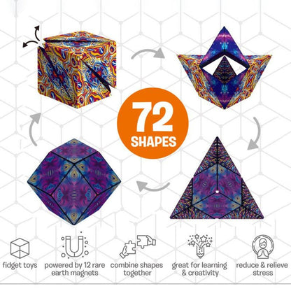De Magnetische Creatie Kubus - ShapeShift