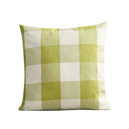 Gezellige Geruite Kussenhoes in Landhuisstijl – Autumn Plaid