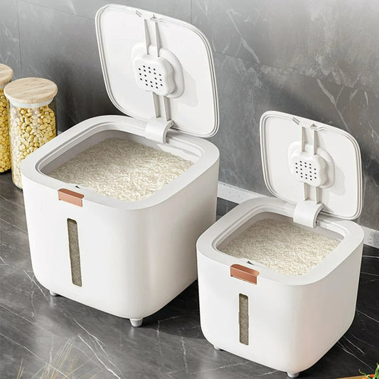 Luchtdichte Graandispenser met Deksel (5–10 kg) - GranoBox