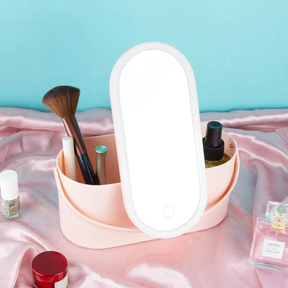 Make-up Koffer met LED Spiegel - Lumivault