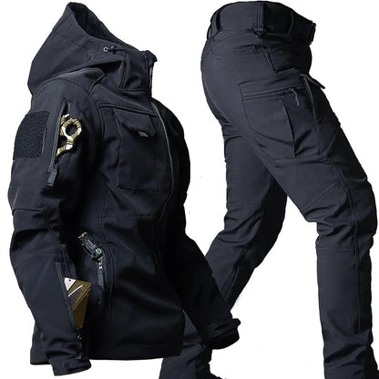 Waterdichte outdoor set voor heren met jas en broek – Falk