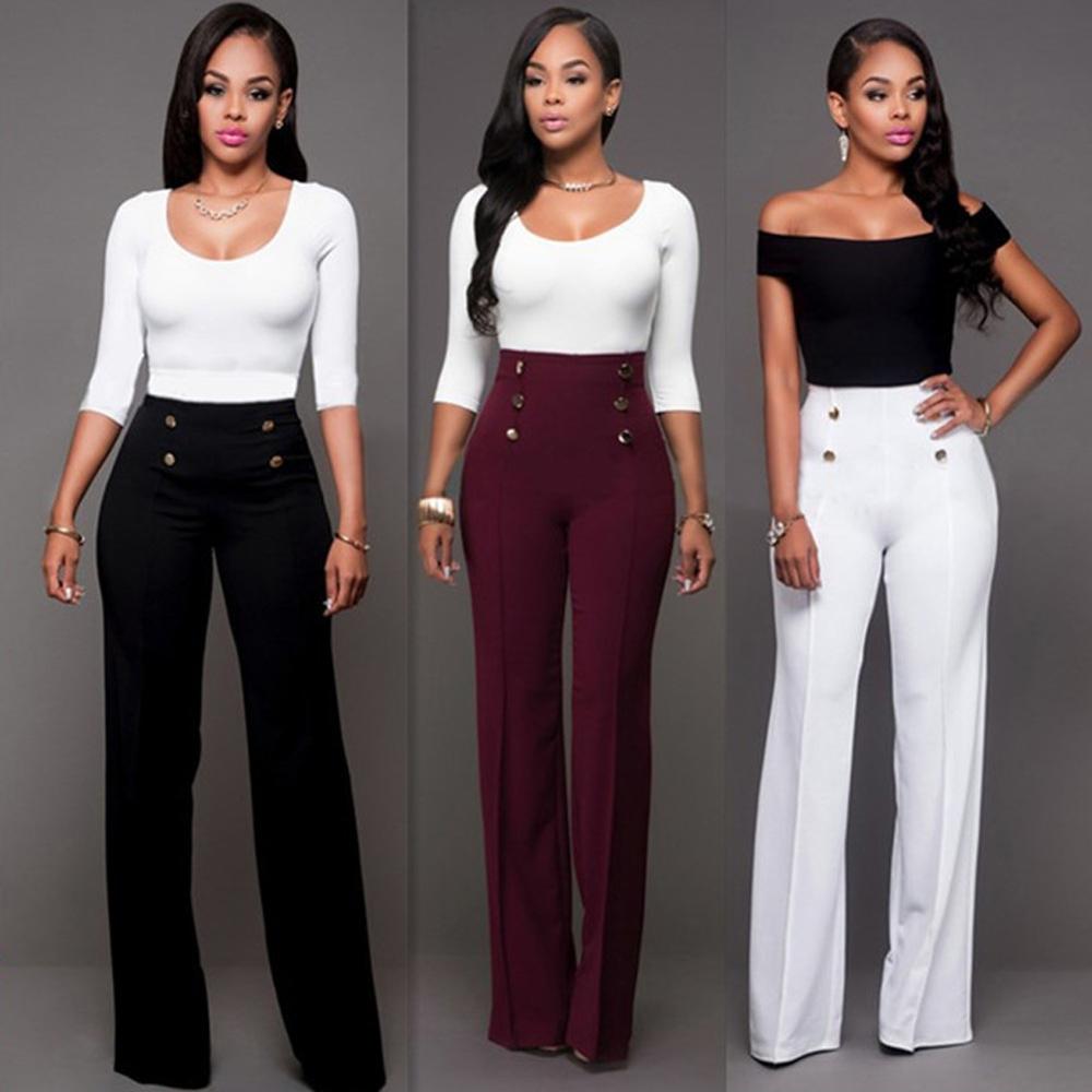 High Waist Long Pants™